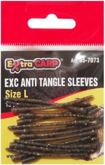 Anti-Tangle Sleeves 'Large' - 15 stuks - 53mm - Camo - Karper onderlijn - Rigmateriaal Karpervissen