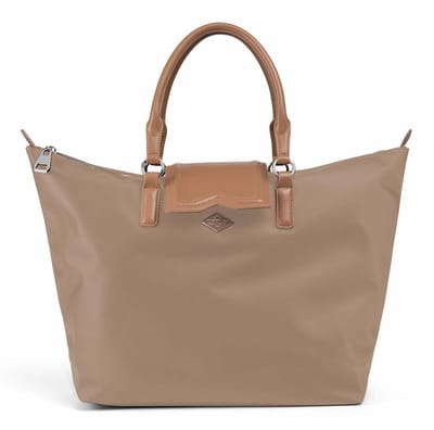 REPLAY shopper schoudertas Shopper Tannin beige
