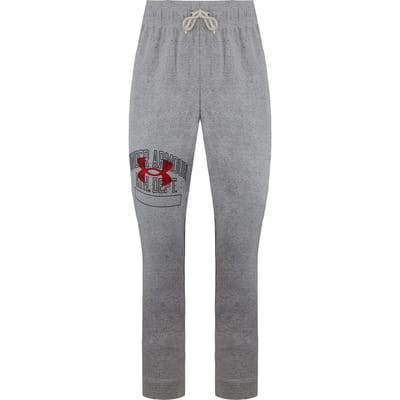 Under Armour Rival Terry Athletic Departament Heren Grijze Trainingsbroek