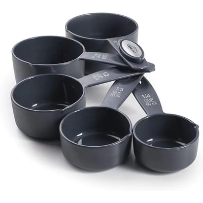 Lacor 67036 lepels Maatlepel Kunststof Grijs 5 stuk(s)