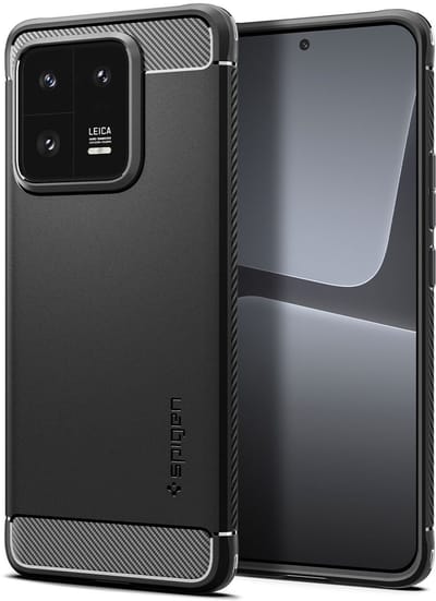 Spigen Rugged Armor Xiaomi 13 Pro Hoesje Back Cover Zwart