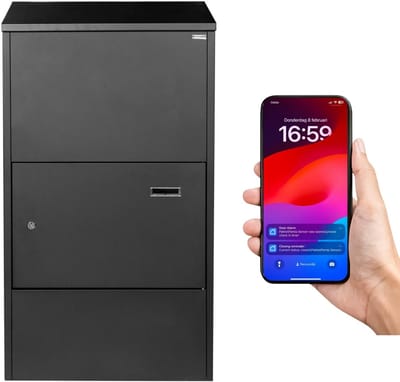 Lexium Pakketbox buiten - Brievenbus pakketbox - Pakketbrievenbus - Pakketkast - Bezorgbox - Parcelsafe - Tuin - Bezorging - Veilige pakketbox