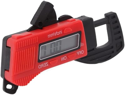 Digitale Diktemeter 0-12,7 Mm voor Hoge Nauwkeurigheid in Papier en Film - Handmatige Wijzerplaat voor Documenten en Automatische Functies