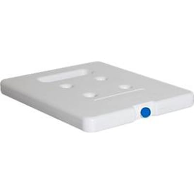 COOLERBOX® ijspak, voor Kängabox® thermoboxen serie GN 1/2, tot -12°C, L 325 x B 265 x H 30 mm, wit