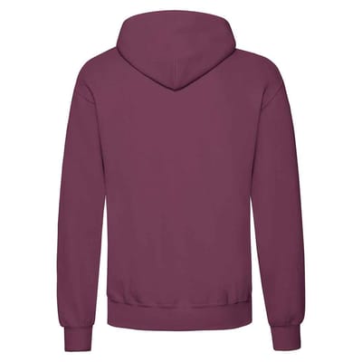 Fruit of the Loom Unisex Volwassen Klassieker Hoodie (Bourgondië)