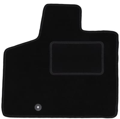 Bestuurdersmat zwart voor: Lancia Voyager minivan (2008-2016)