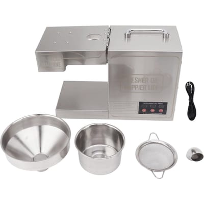 Oliepersmachine Intelligent Automatisch Elektrisch Roestvrij Staal Koud Warm Oliepers Extractor VS
