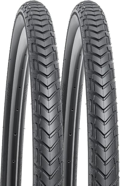 Fietsbanden Set - Banden voor Racefiets - Weg en Gravel - Tubeless Compatibel - 700x40C 42-622 - Zwart