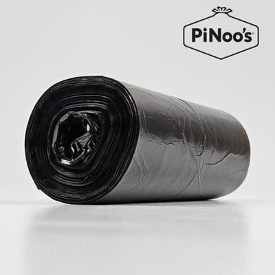 Grijze Vuilniszakken 30 Liter | 10 rollen à 50 zakken - HDPE-plastic | 5 My | 50x60 cm - Pedaalemmer 30 Liter zakken, Afvalzakjes 30L (05006003105)