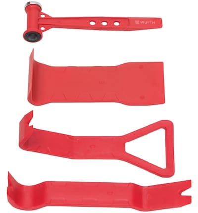 Wurth - Set montagewiggen, 4-delig - Set montagewiggen x 1 st