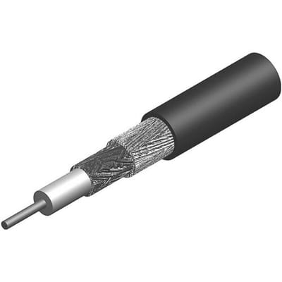 Telegärtner 100012855 Coaxkabel Buitendiameter: 10.8 mm RG214 /U 50 Ω per meter