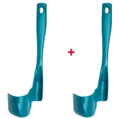 Keukengerei - Thermomix - GL01076 - Roterende spatel - 2 stuks - Blauw blauw