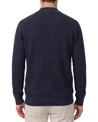 CASA MODA comfort fit vest - donkerblauw