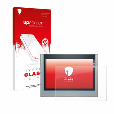 upscreen - Screenprotector voor Siemens Simatic HMI TP900 Comfort 6AV2124-6JJ00-0AX0 - Folie Beschermfolie Beschermglas transparant