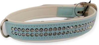 Hunter Smart-exclusief met swarovski crystallen zeer degelijk ingewerkt -45 cm -klasiek halsband nekomtrek 34-41 cm