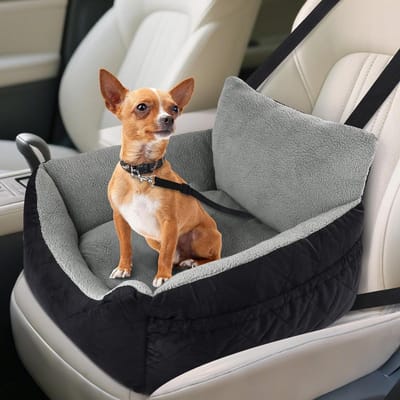Autostoel Hond - Hondenstoel Auto - Veilig Reizen - Comfortabel Ontwerp - 367 x 245 x 127 cm - Grijs