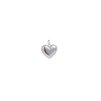 Go Dutch Label Hanger big heart Zilver