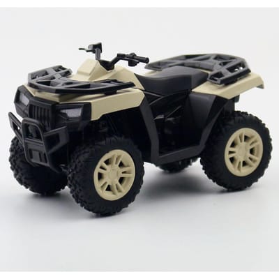 ATV Strand Jeep Off Road Auto, All-Terrain Voertuig Speelgoedmodel, Rmz City Vrachtwagen Minatuur, Verzameling Cadeau Voor Jongen Kinderen gray