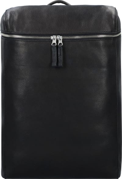 Harold's Box Dagrugzak Leer 40 cm Laptop compartiment - 45cm (18 duim) - schwarz