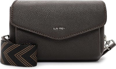 SURI FREY Schoudertas Cathy Crossbody Bag Brown Donkerbruin