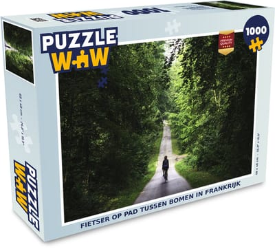 Puzzel Frankrijk - Bomen - Pad - Legpuzzel - Puzzel 1000 stukjes volwassenen