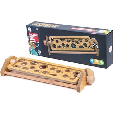 MIMI Houten tafelbalansbal spel cadeau voor kinderen en volwassenen