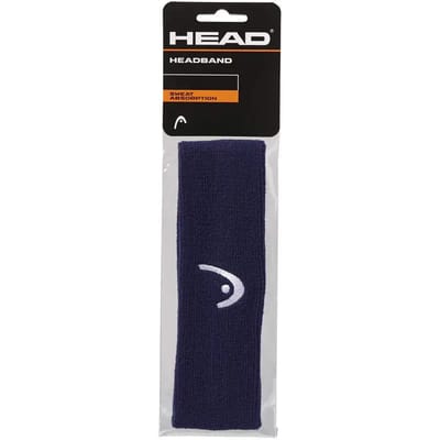 Head Hoofdband Navy - Head Zweetband Hoofd Blauw - Head Headband Navy - Unisex