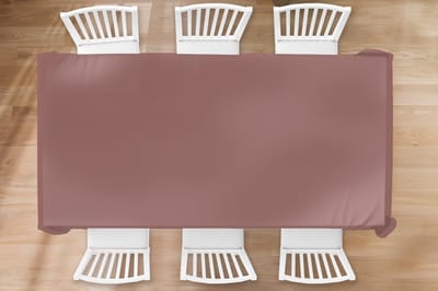 Tafelkleed - Tafellaken - 260x130 cm - Terracotta - Patronen - Roze - Binnen en Buiten