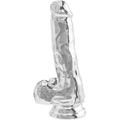 ToyJoy Get Real Dildo Diamond met Ballen - 16 cm