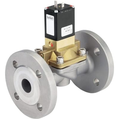 Magneetventiel 25 Mm Flens Nc Messing EPDM 0.2-10Bar/3-145Psi 24VDC Anti-Waterslag 5282 355258
