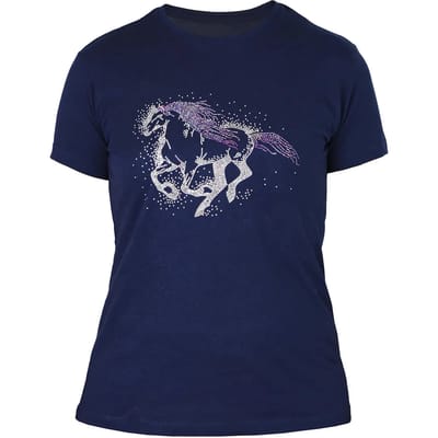 T-shirt meisje York Shiny Horse