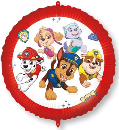 Paw Patrol klaar voor actie folieballon 46 cm