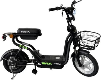VOLTA Ecowielen SM - elektrische bromfiets scooter met pedalen - 220W motor