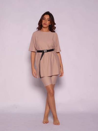 SEMI BURKINI DINA BEIGE M