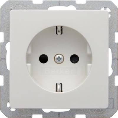 Hager Berker Q.1/Q.3 Wandcontactdoos (WCD-schakelmateriaal) - 47236089 - E2FJ4