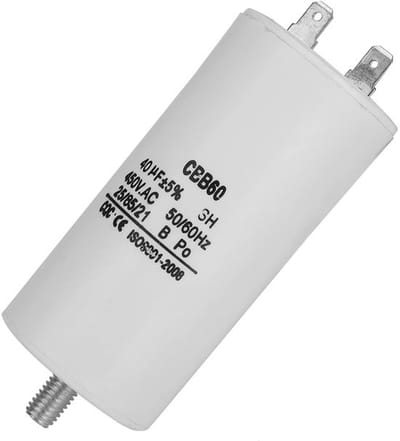 Dailygoods- Startcondensator 450V 40µF - Hoge Isolatieweerstand
