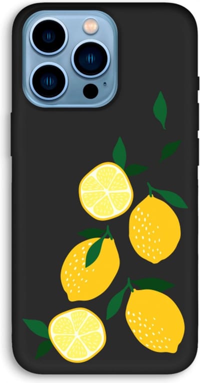 Case Company® - Hoesje geschikt voor iPhone 13 Pro Max hoesje - You're my lemon - Biologisch Afbreekbaar Telefoonhoesje - Bescherming alle Kanten en Schermrand