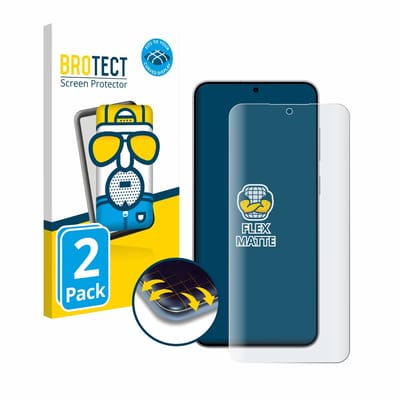 BROTECT - Screenprotector voor Samsung Galaxy S25 FE - Folie Beschermfolie matte volledig dekking 2 Stuks