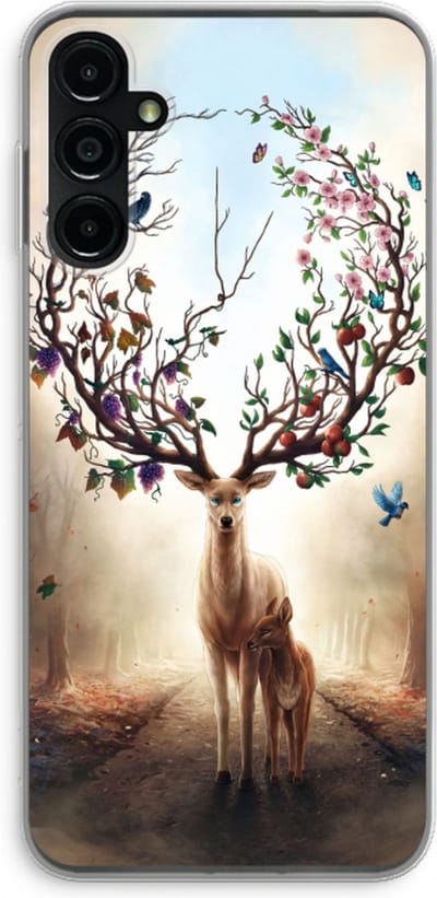 Case Company® - Hoesje geschikt voor Samsung Galaxy A14 hoesje - Seasons Change - Soft Cover Telefoonhoesje - Bescherming aan alle Kanten en Schermrand
