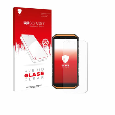 upscreen - Screenprotector voor Ulefone Armor X32 - Folie Beschermfolie Beschermglas transparant