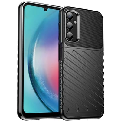 imoshion Hoesje - Geschikt voor Samsung Galaxy A25 (5G) - Thunder Backcover - Zwart