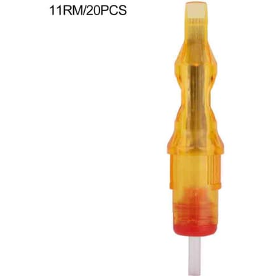 Ensemble de 20 pièces Cartouches d'aiguilles jetables pour tatouage de sourcils Aiguilles de Microblading Série RM 11RM