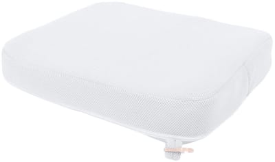 Dailygoods- Douchekussen Comfortabele Ondersteuning - Verwijderbaar - Wasbaar - Ademend Ontwerp - Haakontwerp - Geschikt voor Douchebanken/Badkuipen - Badkussen
