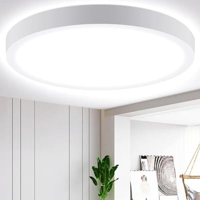 LED Plafondlamp 24W - Vervangt 162W Gloeilamp - 2700 Lumen - Koud Wit 6500K - Geschikt voor Slaapkamer, Woonkamer, Kinderkamer