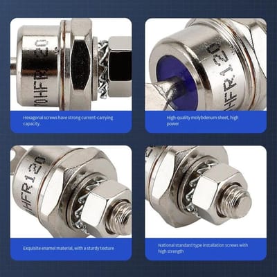 Gelijkrichter Diode - Stroomomvormer - Industriële Stroomconversie - Hoge Overspanningscapaciteit - 40A 1200V - Zilverkleurig
