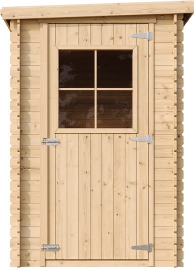 Timbela M306 - Houten tuinhuis - 2,63 m² - 239x144xH198 cm - zonder vloer