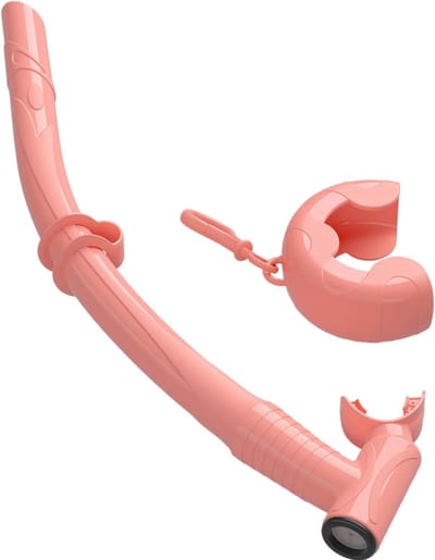 Kinderen Snorkelbuis - Ademhalingsbuis Duiken - Onderwater Ontdekken - Eenvoudig Waterbeheer - 42.7 cm - Roze