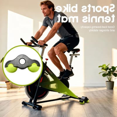 Rocker Plate Voeten voor Indoor Fietstrainers, Adapter voor Wahoo Kickr Core met Tennisballen en Accessoires voor Fietsen