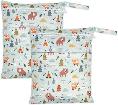 Luiertas Organizer - Waterdichte & Geurvrije Tas voor Vuile Luiers en Natte Kleding