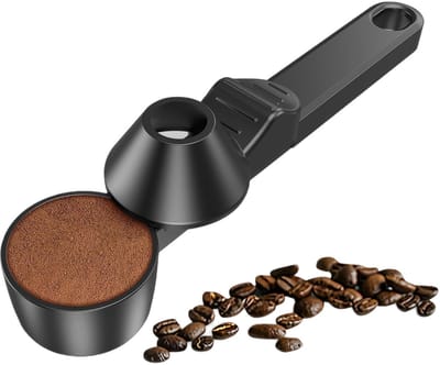 Koffie Schepje – Maatschepje – Koffie Accessoires – Koffiemaatlepel | Een lepel met een trechter – Scheppen – Koffieschepje